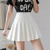 Летние женские плиссированные юбки Женские мини-юбки с высокой талией Белые черные юбки Милые юбки для девочек