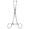Body Piercing Clamps Ear Nose Stainless Steel Round Slotted Septum Tube Forceps