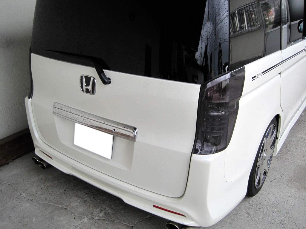 BRIGHTZ Smoked Tail Light Covers for Step Wagon Spada Compatible with and 6 Step Wagon Spadas RK5/RK6 [SMO-REA-070] RK, K5, K5, 5, (Product Code