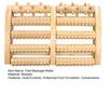 Деревянный массажный ролик для ног для облегчения подошвенного фасциита, улучшения кровообращения, массажер для ног, массажное устройство двойного действия, подарок для мужчин и женщин