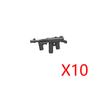 Военные Строительные Блоки Фигурки Солдат Оружие RPG Снаряжение Жилет Снаряжение Аксессуары Костюм Сапера Самурайский Меч MOC