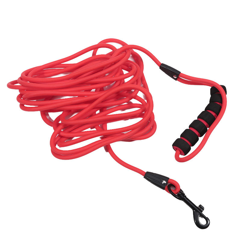 Round Pet Leash 6mm Anti Entanglement Outdoor Dog Leash Cat Leash Safety Rope Explosion-proof Dog Walking Device