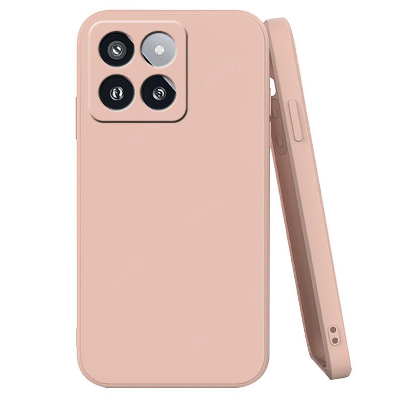 Для чехла Xiaomi 14T Pro Чехол Mi 14T Pro Capas Оригинальный жидкий силиконовый противоударный мягкий чехол TPU для Mi 13 T 13T 14T Pro Fundas