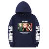 Spy X Family Anime Printed Hoodie Men Women Unisex Oversized Fleece Sweatshirt With Ribbed Hem