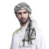 Мужской ветрозащитный шарф из этнического жаккарда на Ближнем Востоке - Dubai Arab Outdoor Head Wrap