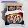 Serbia Printed Bedding 3 Piece Set Cozy Breathable Bed Cover Set as Housewarming Holiday Gift