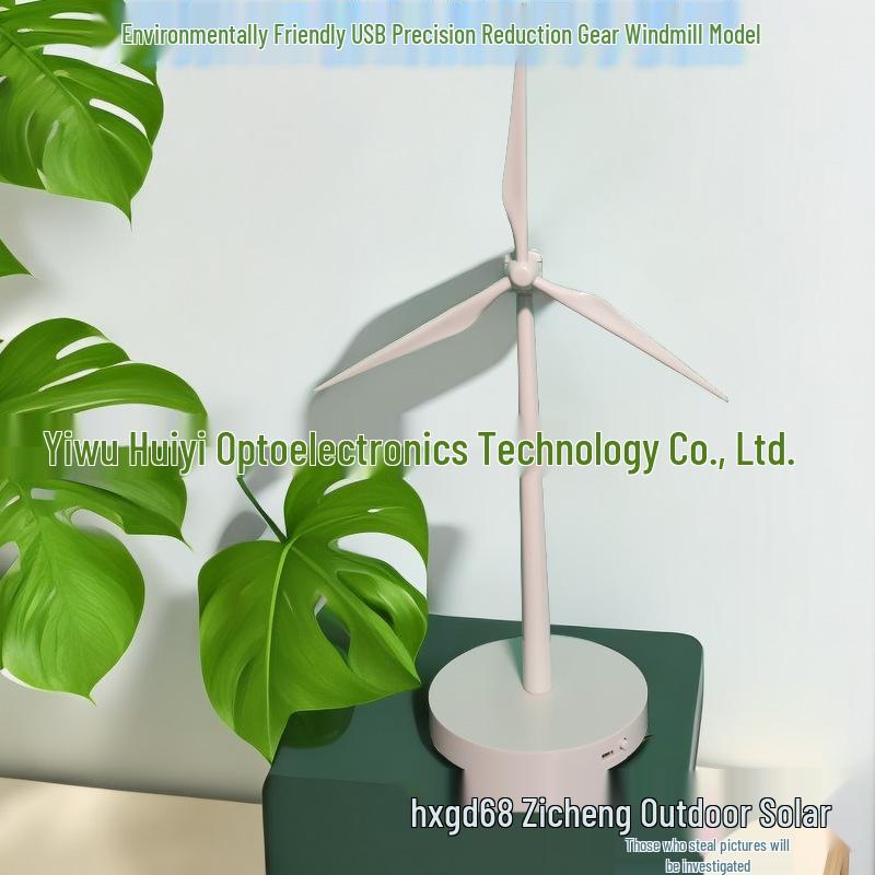 Орнамент для седана в виде солнечной ветряной мельницы - Креативное украшение для улицы и интерьера и модель для научного эксперимента