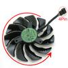 T129215SU 12V 0.50A 86мм Вентилятор VGA для видеокарты Gigabyte RTX 2060 GTX1650 1660 1660ti WINDFORCE