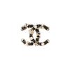 Chanel Металлическая брошь Double C золотой/черный #стиль для пары