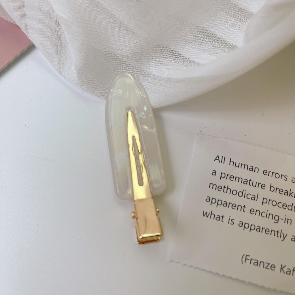 2/3/4 шт. простая розовая сакура бесшовные заколки для волос женские ацетатные листы без изгиба зажим для челки зажим для волос заколки для волос инструмент для укладки волос