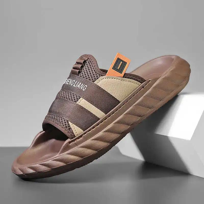 Дом Спальни Тапочки Для Мужчин Сандалии Массажные Туфли Тапочки Кроссовки Спорт Новый Быстрый Про Красивые Лоферы 2025элегантный
