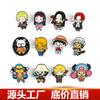 Чиби-версия ONE PIECE, аксессуар, металлическая брошь Луффи, анимация, Король Моря, Зоро, Чоппер, двумерная, милый значок