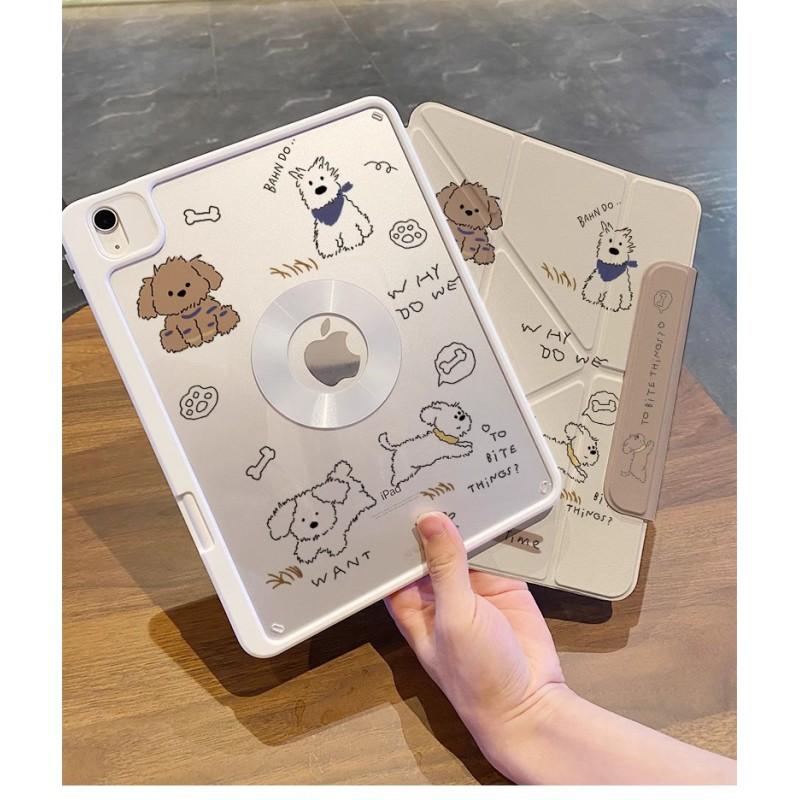 Magnetic Detachable Case IPad Pro 11 Inch With Stand Full Cover Acrylic Shell Cartoon Sleep/Wake Support