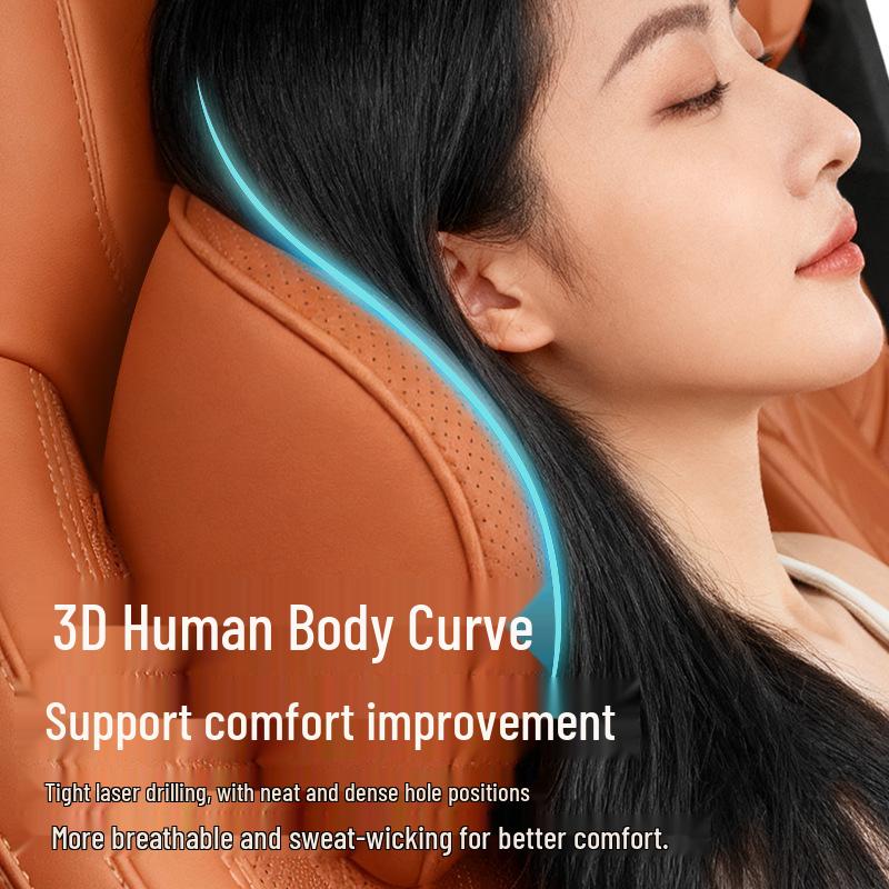 Haval Car Headrest Lumbar Support Pillow for H6, Big Dog, Menglong, H9, H5, Xiaolong – Memory Foam, All-Season Neck Protection