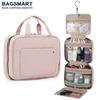 Bagsmart Дорожный органайзер Подвесная косметичка Мужская Ванная Большая Портативная Коробка для хранения Водонепроницаемая Косметичка для макияжа Женская