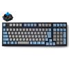 LEOPOLD FC980MBT GRAYBLUE Japanese JIS Layout 102 Keys Keyboard with Numeric Keypad Switch Hot Swap Compatible AAA Battery Powered Latest CHERRY MX2A