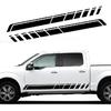 Ramuel Car Auto Racing Body Side Stripes Vinyl Modified Stripe Decal Cars Side Door Stickers Decorative Decals Exterior Accessories For Pickup Truck