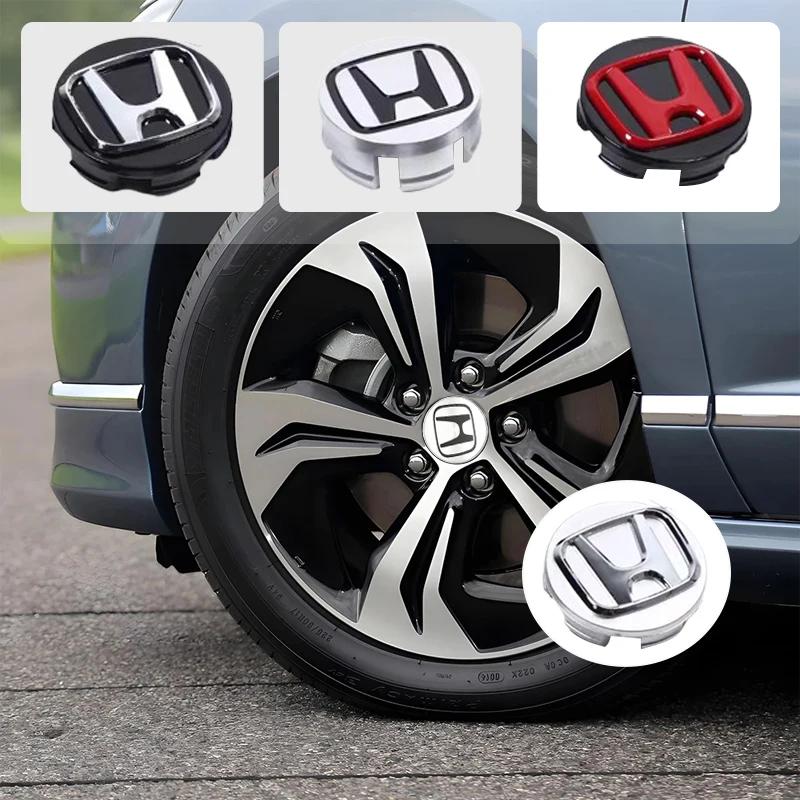 4Pcs 69mm 62mm 58mm Car Wheel Center Hub Cap Caps Emblem Logo classic style For Honda Civic Accord Fit CRV Jazz Odyssey Prelude