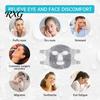 Portable Ice Bead Face Mask Gel Mask, Hot Cold Therapy Eye for Post Reusable Pack Surgery Recovery, 3D Contoured Cooling Heating with Adjustable Strap