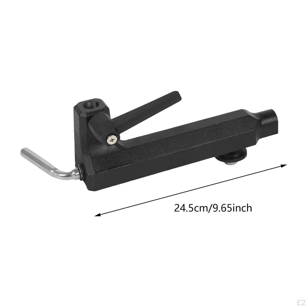 Woodworking Turning Lathe Tool Holder Base, Cast Iron, Black ,Household Rest ,Lathe Accessories