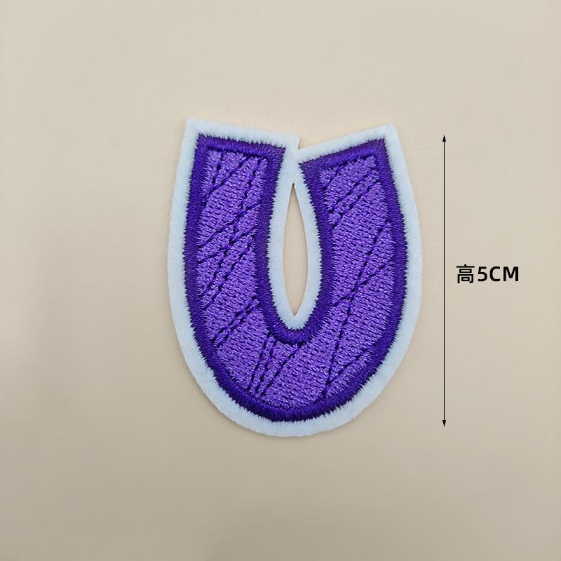 26 шт. цветных термоклеевых нашивок с буквами, вышитых патчей AZ, аппликация на одежду, платья, шляпы, носки, джинсы, аксессуары для самостоятельного изготовления