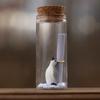 Penguin Message In A Bottle Gift Romantic Handwritten Letter Snowflake Penguin In Glass Bottle for Mother's Day Anniversary Valentine's Day Gift