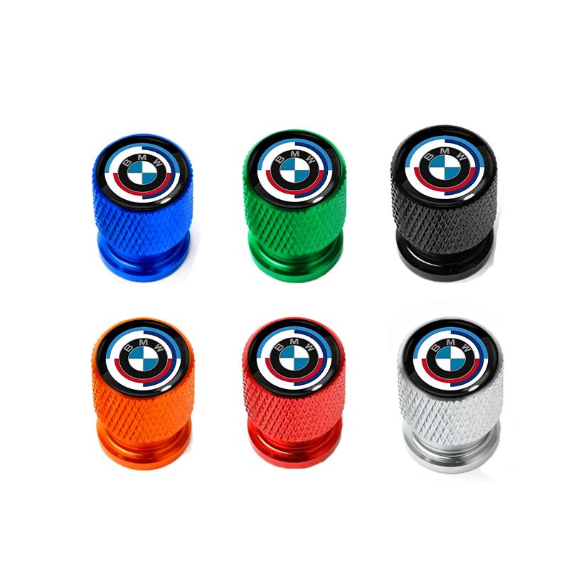 NXEW6 Car Wheel Tire Valve Cap Dustproof Protector Cover Personalized Decoration For BMW X3 X5 M5 M3 E46 E90 E60 F10 E39 F30 E36 G30
