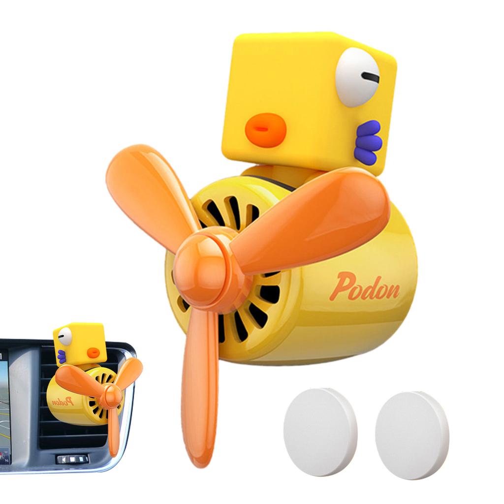 Car Air Freshener Cute Bear Pilot Car Diffuser Car Vent Clip Air Freshener Car Fragrances Odor Eliminator Car Interior Decor