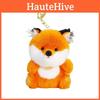 Cute Animal Fox Doll With Polyester Filling For Kids Backpack Accessory