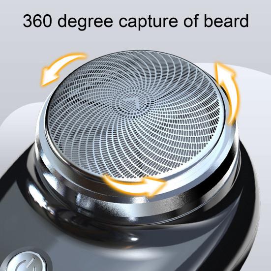 Портативная электробритва, водонепроницаемая, с возможностью зарядки от USB, 3D-роторная бритва для влажного/сухого бритья