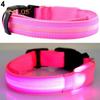 Puppy Dog Cat Night Safety Flashing Luminous LED Light Adjustable Water Resistant Pet Collar