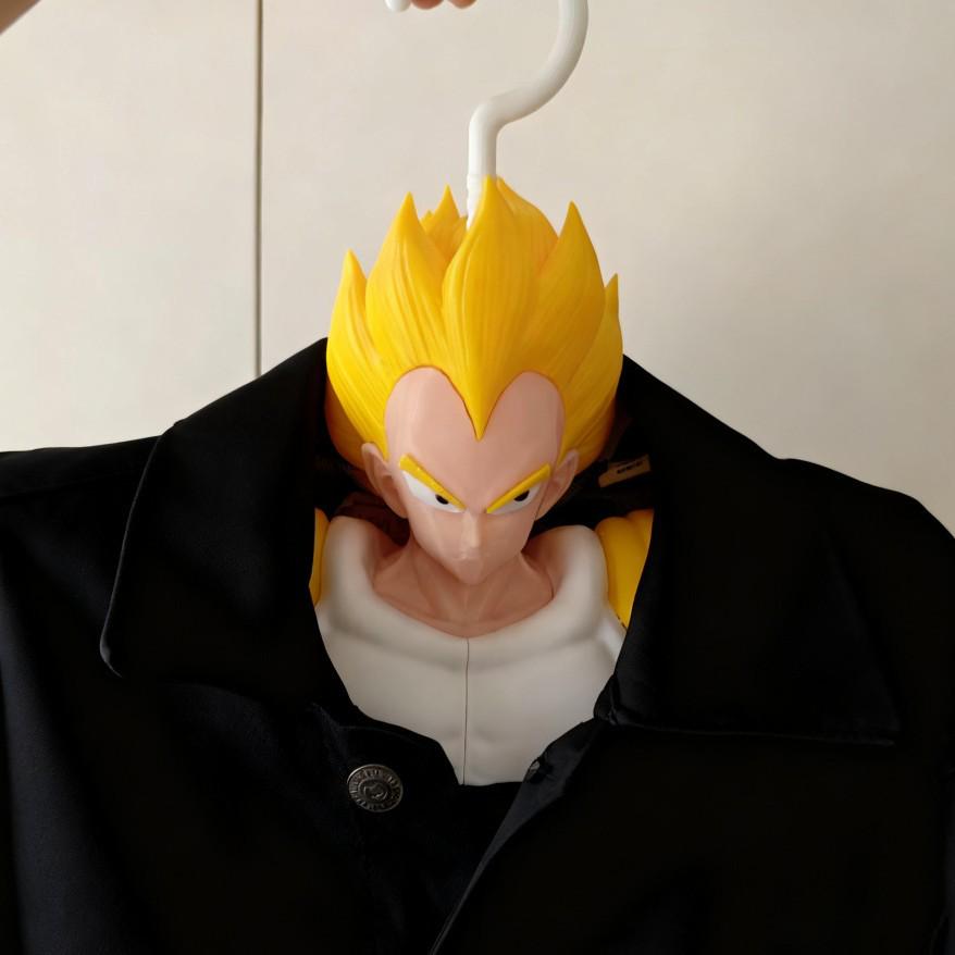 Креативная вешалка для одежды Dragon Ball Goku, Piccolo & Vegeta - Подарок и Декор для Детей