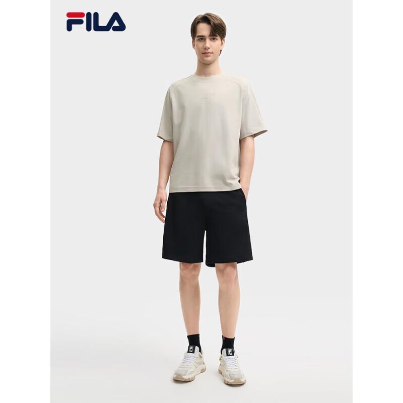 FILA Men's Knit Spliced Casual Shorts