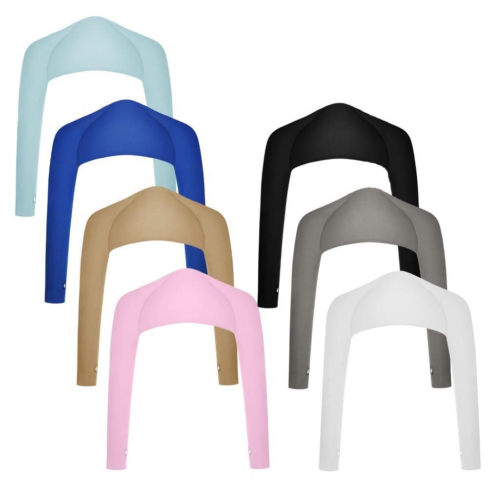 Hole Ice Silk Outdoor Activity Sun UV Protection Sun Sleeves Sports Glove Women Shawl Arm Sleeve