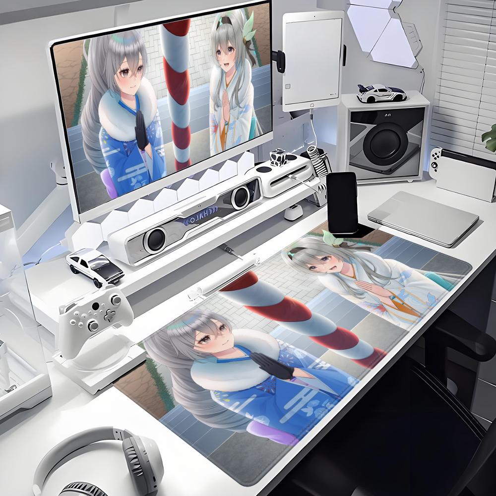 Хонкай: Star Rail Игровые Анимации тонкие узоры Офисный Компьютерный Стол Коврик Стол Клавиатура Большой Коврик для Мыши Ноутбук Нескользящий Декор