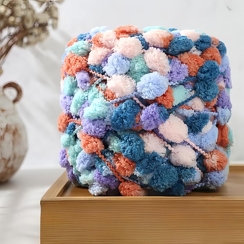 100 г Меланжевая швейная фурнитура Смешанный цвет Ручная работа Крючком Вязание Ткачество Толстая пряжа Плюшевая Многоцветная
