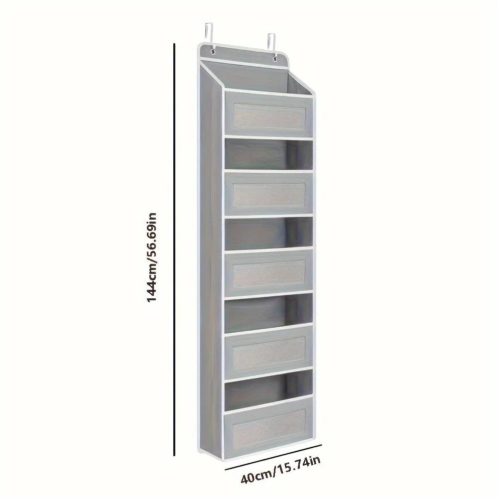 Hanging Storage Bag Multiple Pockets Wall Mounted Organizer Cosmetics Toys Sundries Household Items Space Saving Storage Rack