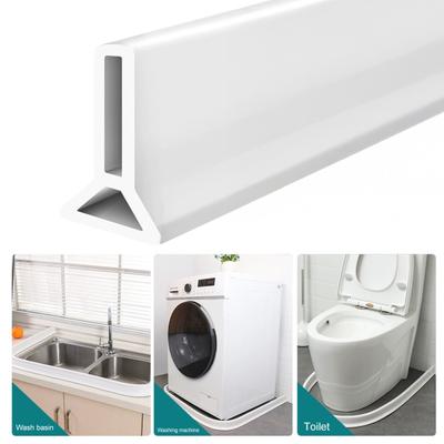 100/200 см складной порог для душа, водонепроницаемая самоклеящаяся силиконовая барьерная полоса для кухни, ванной, сухого и влажного разделения, сгибаемая