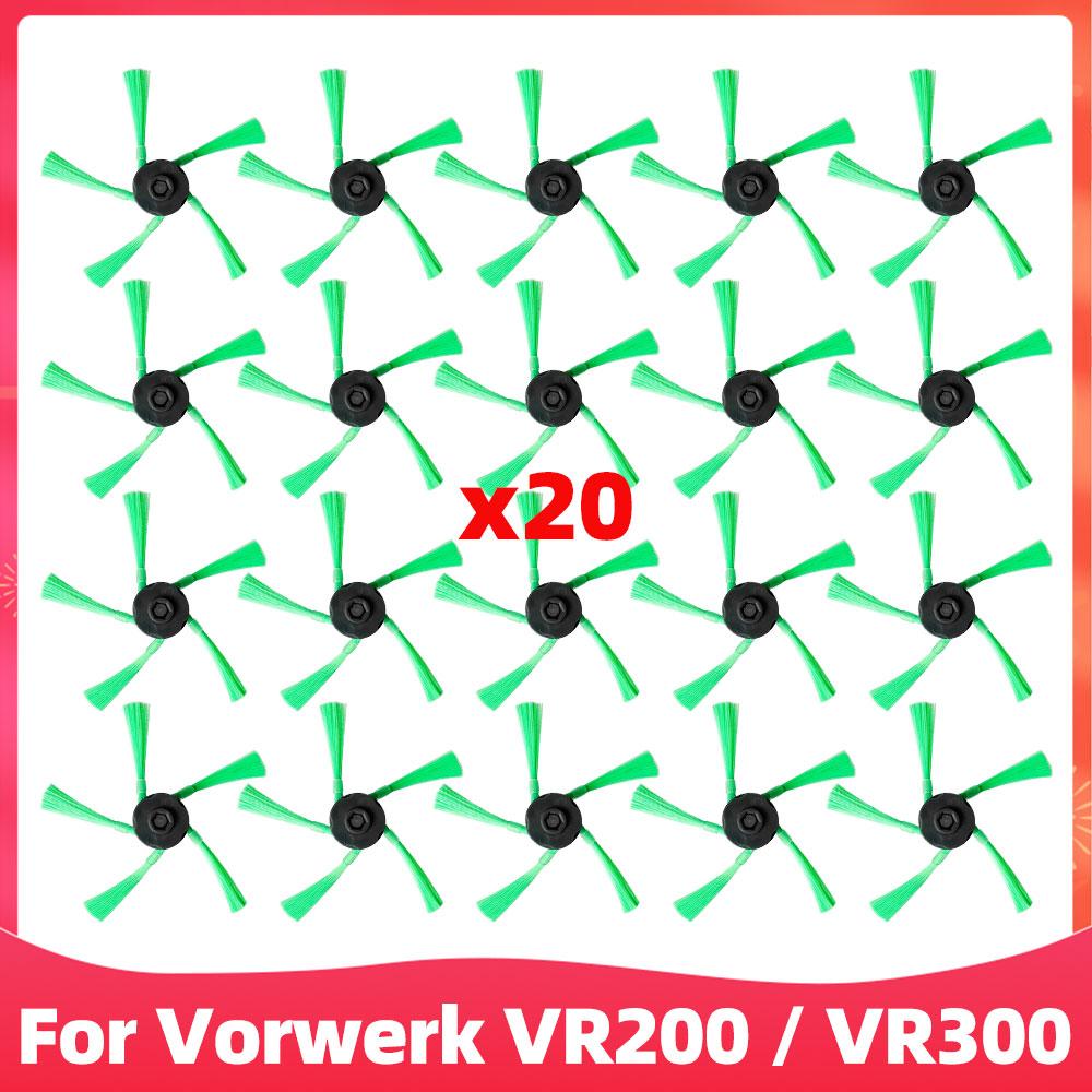 Fit For Vorwerk VR200 / VR300 Vacuum Cleaner Replacement Spare Parts Main Rubber Rolling Brush Side Spin Brushes Hepa Filter Set