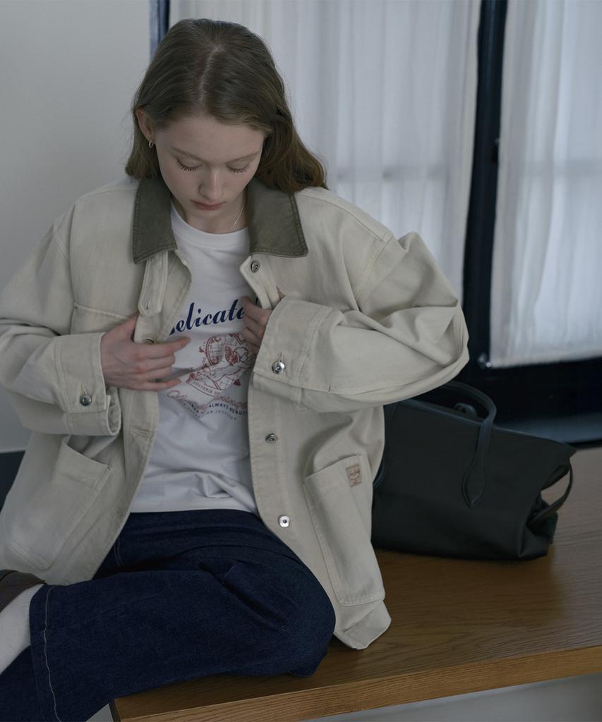 Полевая куртка Jucyjudy с перекрашиванием J1Jk020A