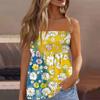 Топы-трубы для женщин, милая сексуальная футболка без рукавов с открытыми плечами и принтом