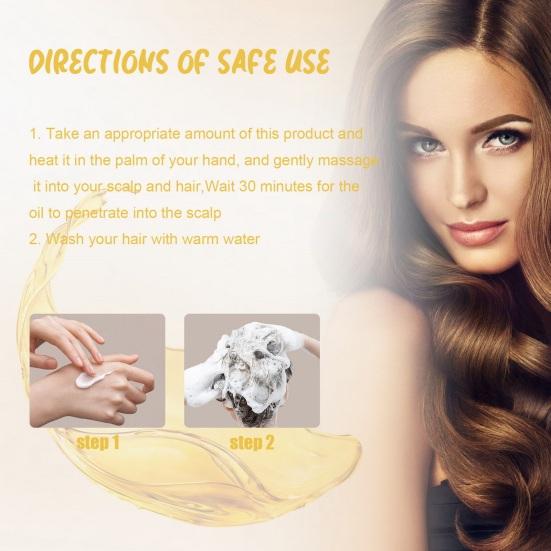 100G Batana Hair Care Oil Natural Plants Extract Men Women Dry Damaged Split Hair Growth Hydrating Smoothing Repair Essential Oil