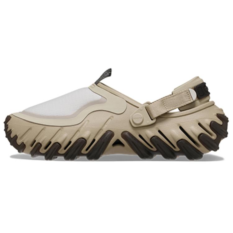 Crocs Бобо Бакен Канопи ПУ Клоги Унисекс Кора Коричневый 211361-0IP