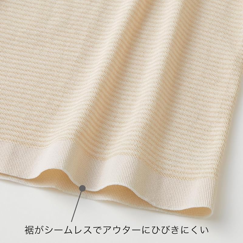 [Gunze] inner shirt cool magic cotton blend summer inner quick drying Antibacterial and deodorizing With armpit sweat pad Sweat measures MC9151 ladies