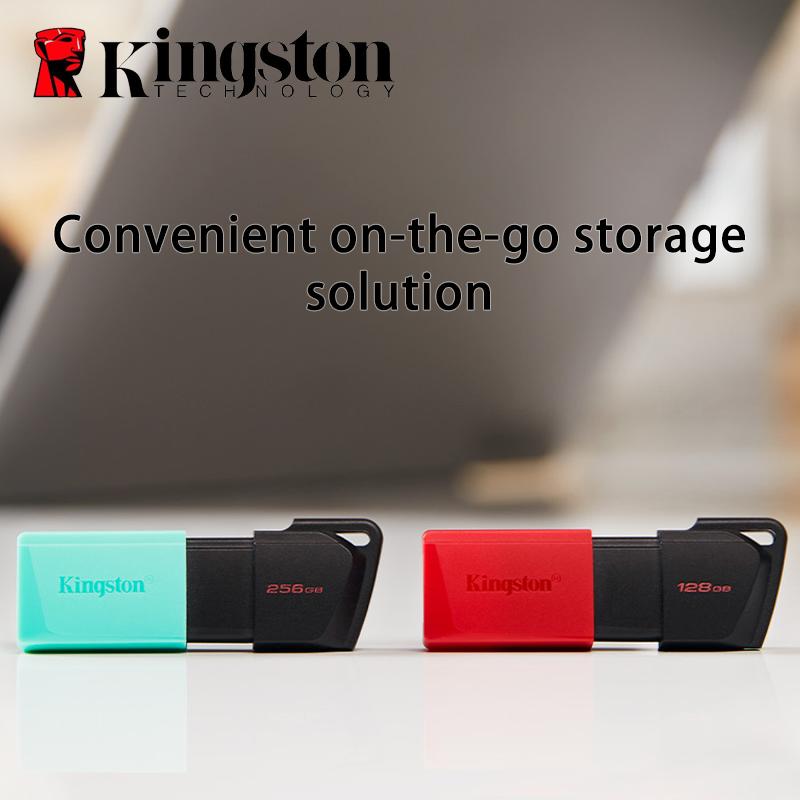 Kingston USB-флешка 128 ГБ 64 ГБ 256 ГБ USB3.2 Флеш-диск Флеш-накопитель DTXM Карта памяти 3.0 Накопители с защитным колпачком и кольцом для ключей разных цветов