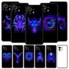 Чехол для телефона для Xiaomi Mi 17 15 14 13 12 11 Ultra 15T 14T 13T 12T 11T Pro Lite 5G Мягкий ТПУ Capas Знак Зодиака Fundas Capas