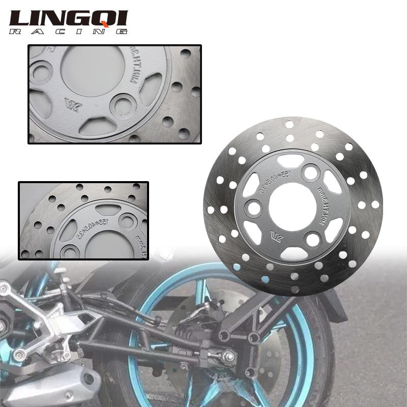 LINGQI RACING 155mm Front Brake Disc Rotor With 3 Mounting Screw for Monkey Z50 Bike Z50R Pit Dirt Bike Motorbike Accessories