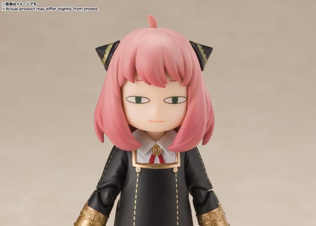 TAMASHII NATIONS Аня Форджер 80 мм окрашенная подвижная фигурка SHFiguarts SPY×FAMILY - версия Seifuku - прибл.. АБС и ПВХ