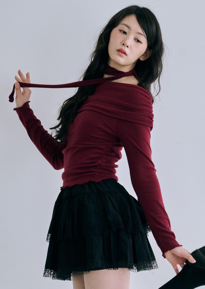 Кружевная юбка Olivia от BYSEOWOO (черный)