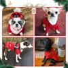 Red Nose Sweater Pet Holiday Costume Cat Sweater Dog Sweater Winter Costume Fall/Winter Dog Costume (Red Nose)